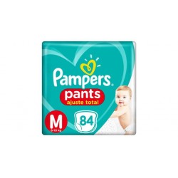 Fralda Pampers Pants Ajuste Total M 84un