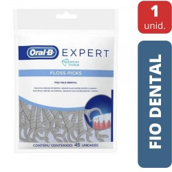 Fio Dental Oral Expert Floss Picks 45un