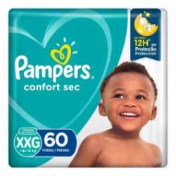 Fralda Pampers Confort Sec Giga Xxg 60un
