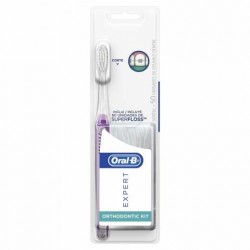 Escova Dental Oral B Expert Orthodontic+fio Superfloss