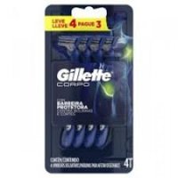 Aparelho DepilatÓrio Gillette Corpo Lv4 Pague 3un