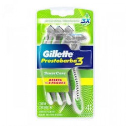 Aparelho De Barbear Gillette Derma ProteÇÃo Lv4 Pg3un