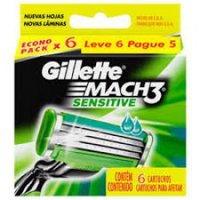 Carga Gillette Mach3 Sensitive Lv6 Pg5un