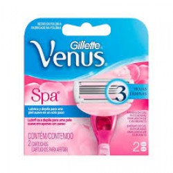 Carga Gillette Venus 3 Spa Pele SensÍvel 2un