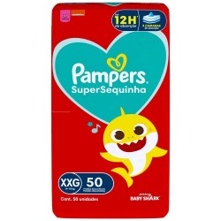 Fralda Pampers Supersequinha Xxg 50un