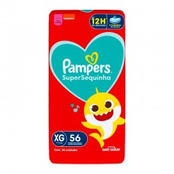 Fralda Pampers Supersequinha Xg 56un