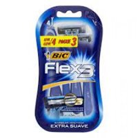 Aparelho De Barbear Bic Flex 3 Leve 4un Pague 3un