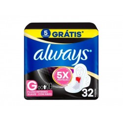 Absorvente Always Noites Tranquilas G Suave Com Abas 32un
