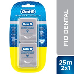 Fio Dental Oral B Expert Limpeza Profunda Menta 25m 2un