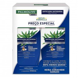 Shampoo Palmolive Anticaspa Antiqueda Men 350ml 2un