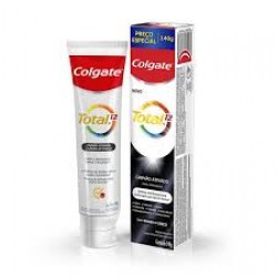 Creme Dental Colgate Total 12 CarvÃo Ativado 140g