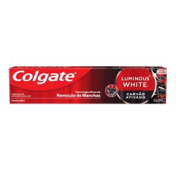 Creme Dental Colgate Luminous White CarvÃo Ativado 60g