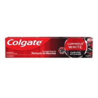 Creme Dental Colgate Luminous White CarvÃo Ativado 60g