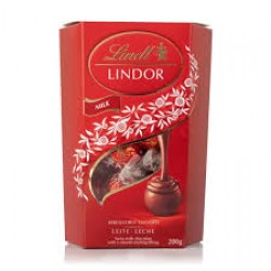 Chocolate Lindt Lindor Cornet Ao Leite 200g