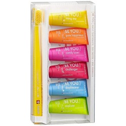 Kit Escova+creme Dental Curaprox Be You 6un