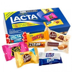 Caixa De Bombom Lacta Favoritos 131,45g