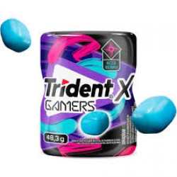 Trident X Gamers Acid Blueberry Mix Garrafa 48,3g