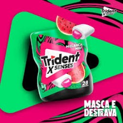 Trident X Senses Spearmint Garrafa 54g