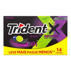 Trident Blueberry 14un 25,2g