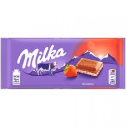 Chocolate Milka Strawberry 100g