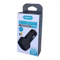 Carregador Veicular Kimaster  Fast Ultracharge Usb/usb-c Cv206/cv207 15w