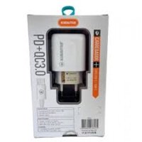 Kit Carregador Kimaster Carregador Turbo+cabo Usb-c/usb Ct110cc