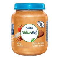 Papinha Nestle Naturnes Caldo De FeijÃo Carne E Arroz 170g