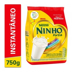 Composto LÁcteo Ninho InstantÂneo Fort+ SachÊ 750g