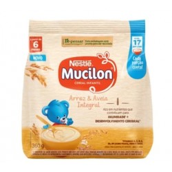 Mucilon Arroz E Aveia 360g