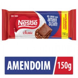 Chocolate Nestle Classic Amendoim 150g