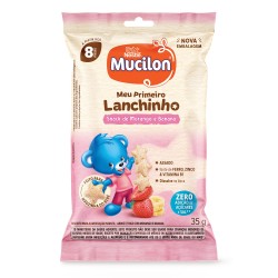 Snack Mucilon Meu Primeiro Lanchinho Morango E Banana 35g
