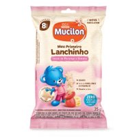 Snack Mucilon Meu Primeiro Lanchinho Morango E Banana 35g