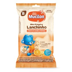Snack Mucilon Meu Primeiro Lanchinho Laranja E Banana 35g