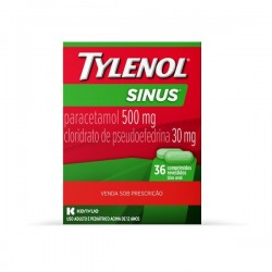 Tylenol Sinus 500mg + 30mg 36cpr