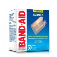 Band Aid Transparente Variados 30un