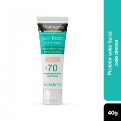 Protetor Solar Neutrogena F Sun Dcare Fps70 Mista Clara 40g