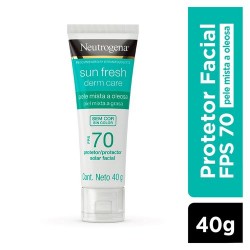 Protetor Solar Neutrogena F Sun Dcare Fps70 A Seca 40g S/cor