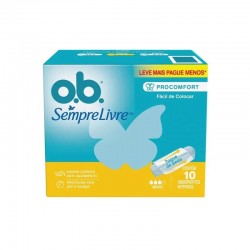 Absorvente Ob MÉdio Leve10un Pague8un