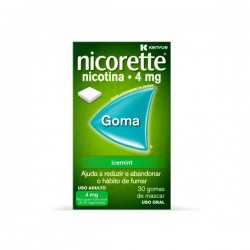 Nicorette Gomas 4mg 30un Icemint