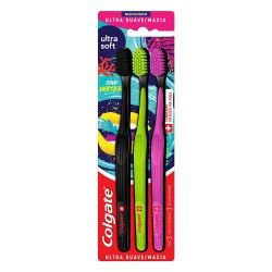 Escova Dental Colgate Ultra Soft Ultra Suave Macia 3un