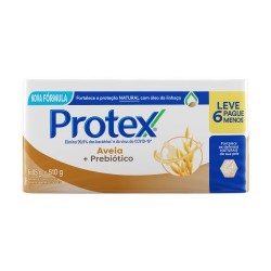 Sabonete Protex Aveia Leve 6un Pague Menos 85g