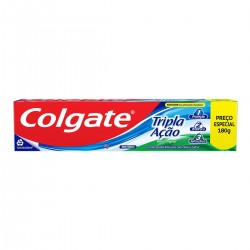 Creme Dental Colgate Tripla AÇÃo Menta Original Lv180 P140g