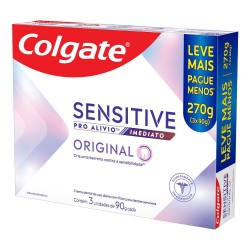 Creme Dental Colgate Sensitive Pro AlÍvio Lv3 Pg2 90g