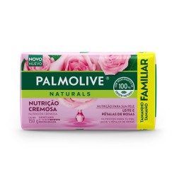 Sabonete Palmolive Leite E PÉtalas Rosas 150g