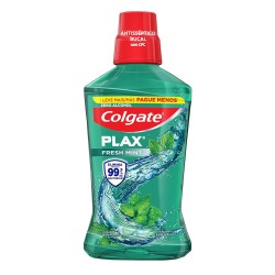 Enxaguante Bucal Colgate Plax Fresh Mint Lv500ml Pg350ml