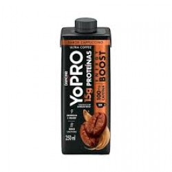 Bebida LÁctea Yopro 15g Protein Bosst Cappucicino 250ml