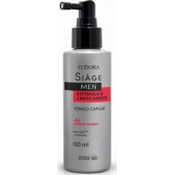 TÔnico Capilar Eudora SiÀge Estimula O Crescimento 100ml