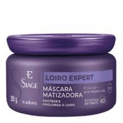 MÁscara Capilar Matizadora Eudora SiÀge Loiro Expert 250g
