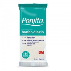 Esponja De Banho Ponjita Banho DiÁrio Azul