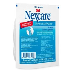 Compressa De Gaze Nexcare 7,0x7,0cm 11fios 5un